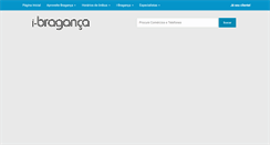 Desktop Screenshot of ibraganca.com.br