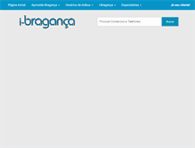Tablet Screenshot of ibraganca.com.br